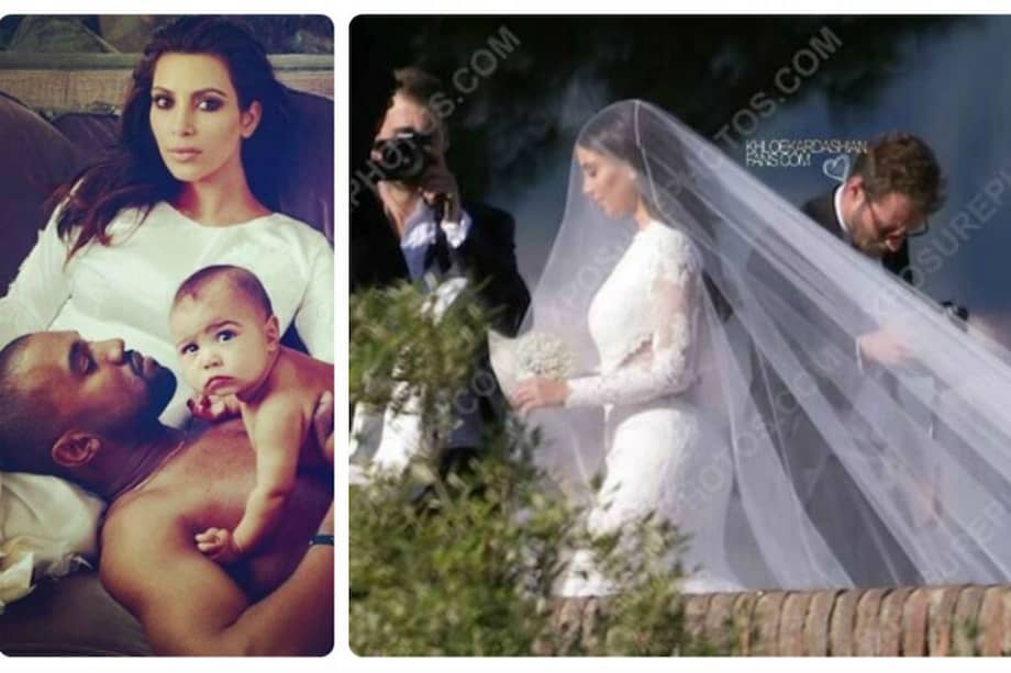 Kim Kardashian y Kanye West celebran en Florencia su fiesta de matrimonio