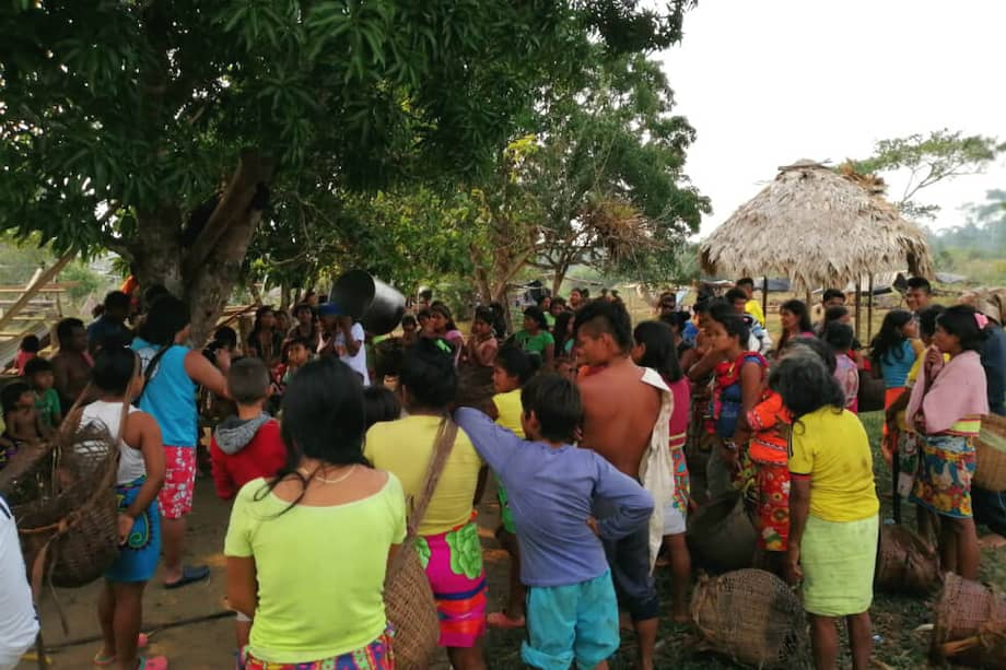 Entre 2016 y 2018, de los 19.591 casos de confinamiento que se contaron a nivel nacional, 10.794 ocurrieron en Chocó. / Cortesía