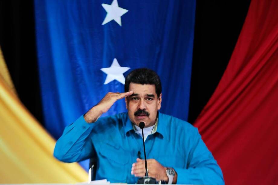 El presidente Nicolás Maduro viaja hoy a El Salvador en busca de apoyo internacional en la Celac. / AFP