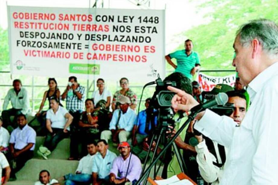 La Procuraduría asistió a una reunión con las personas que se oponen al proceso de restitución de tierras, pero detrás de todo esto hay fuerzas con intereses ilícitos. / Procuraduría