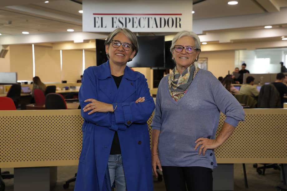 Yolanda Ruiz (izquierda) y María Elvira Samper crearon en 2024 el pódcast "Menopáusicas y qué".