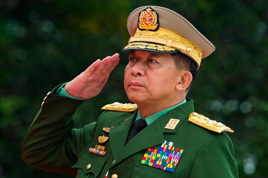 Min Aung Hlaing, el general que dio el golpe de Estado, fue el perseguidor más sangriento de los rohinyás. / Foto