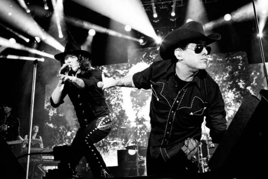Enrique Bunbury y Andrés Calamaro. / Warner Music