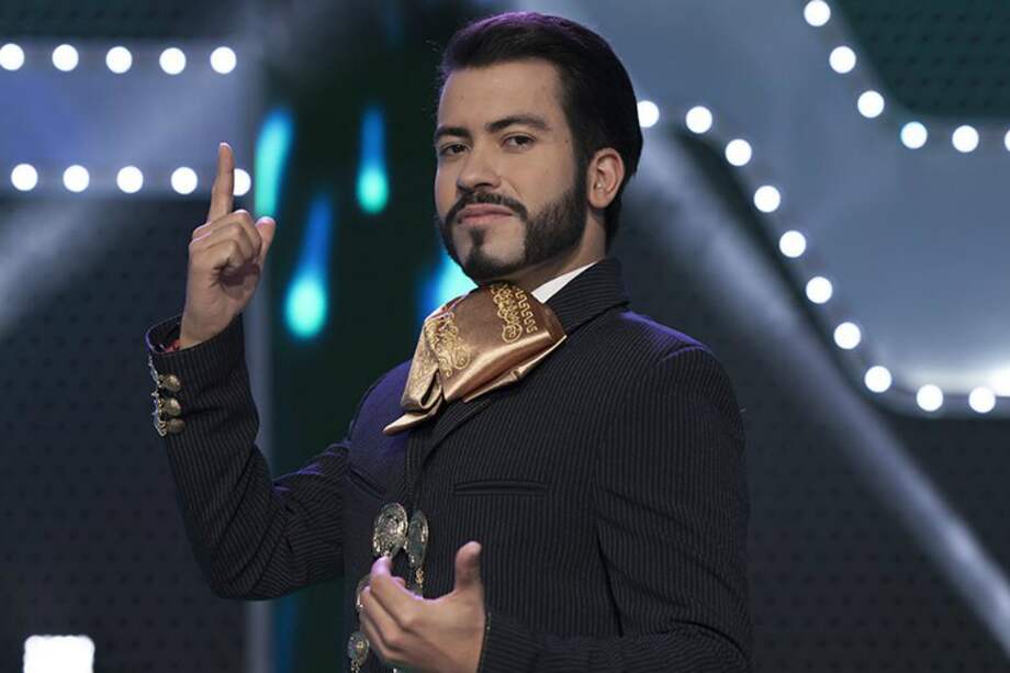 Jair Santrich brilló con la ranchera en “A otro nivel”. / Cortesía Caracol Televisión