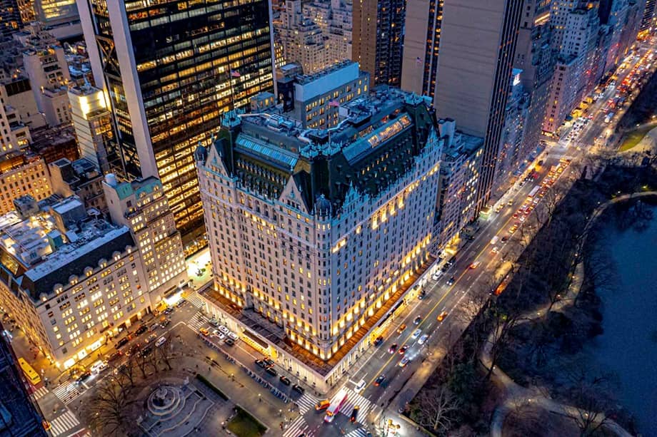 The Plaza Hotel en Manhattan.