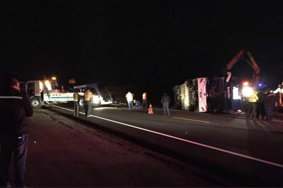 A las 11:35 se reportó el accidente de este jueves / Twiiter: @ECU911Quito