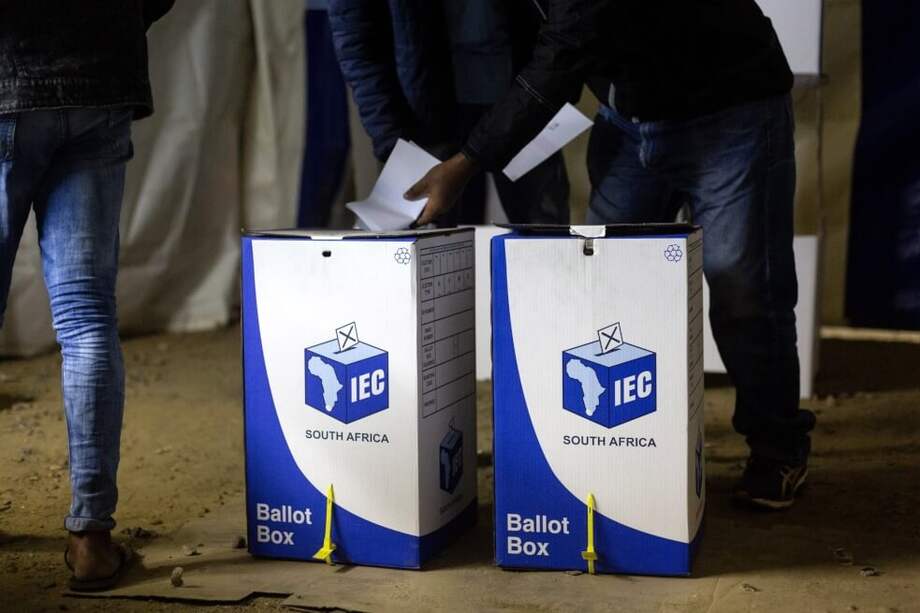 El ANC del presidente Cyril Ramaphosa consiguió 9,1 millones de votos, el 57,73%, con los votos escrutados en 95% de los centros electorales. / EFE