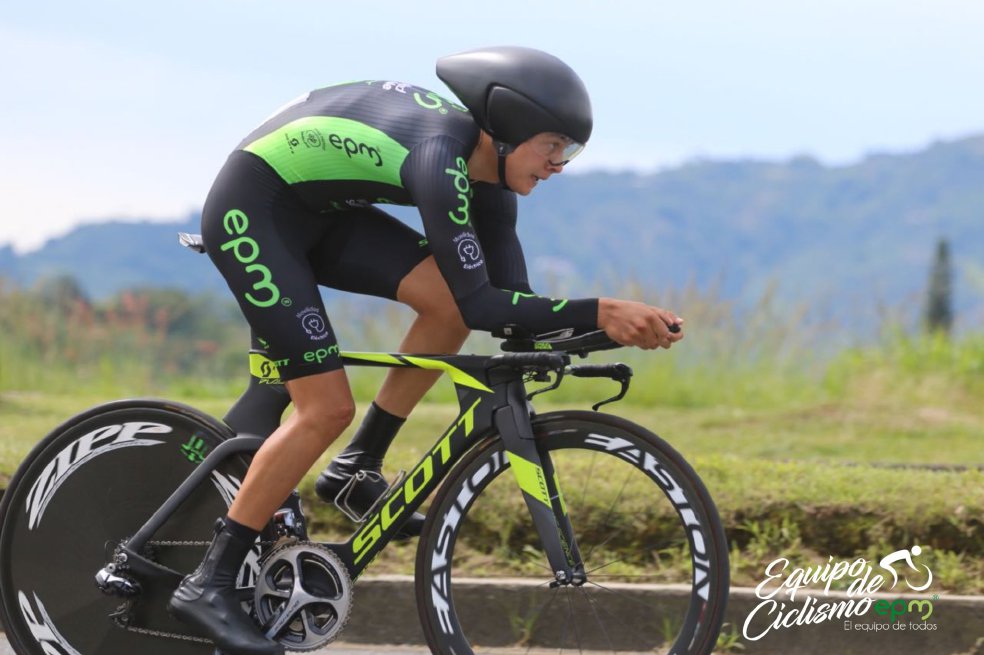 El cundinamarqués ganó el prólogo en Pereira y es candidato al título. / Equipo EPM