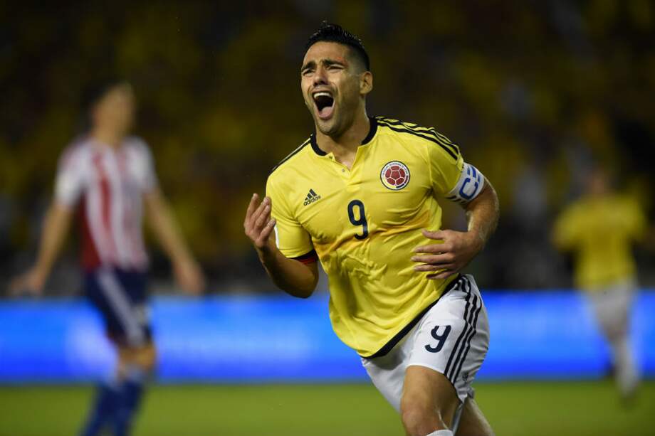 Falcao, delantero del seleccionado colombiano. / AFP