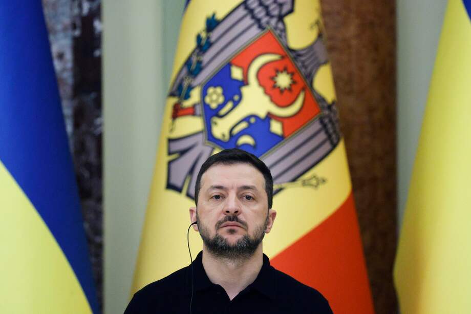 El presidente de Ucrania, Volodímir Zelenski