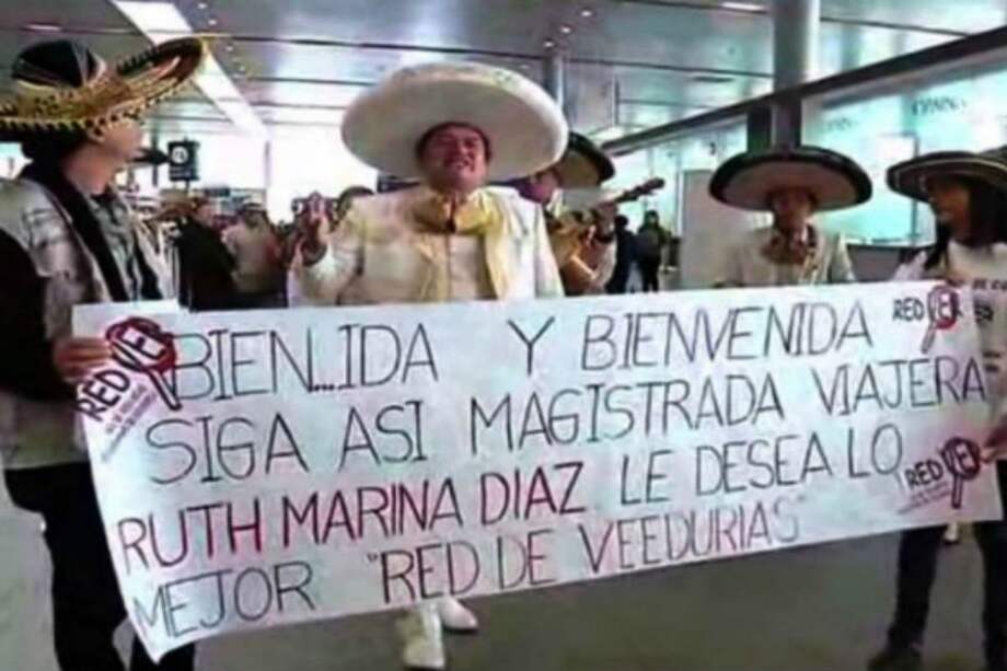 'Magistrada viajera' tiene viáticos de US$700 diarios