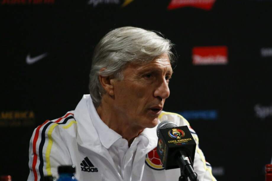 José Pékerman, entrenador de la selección Colombia. / AFP
