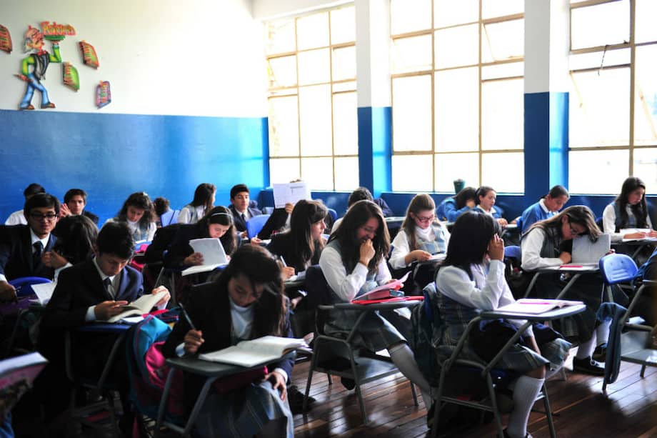 En Medellín 5.569 niños y jóvenes han regresado de nuevo a clase.
/ Archivo El Espectador