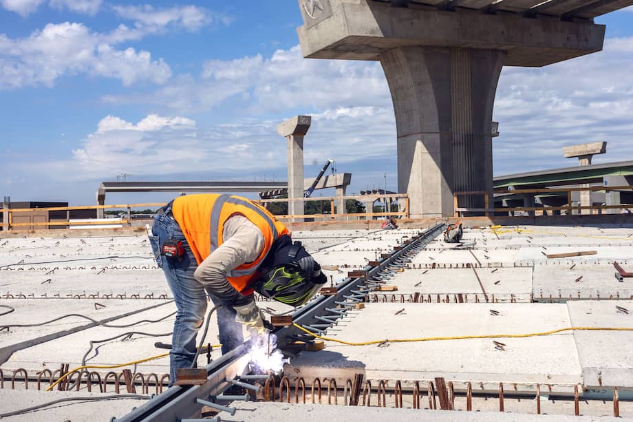 Soldador en Texas, Estados Unidos. / Getty Images