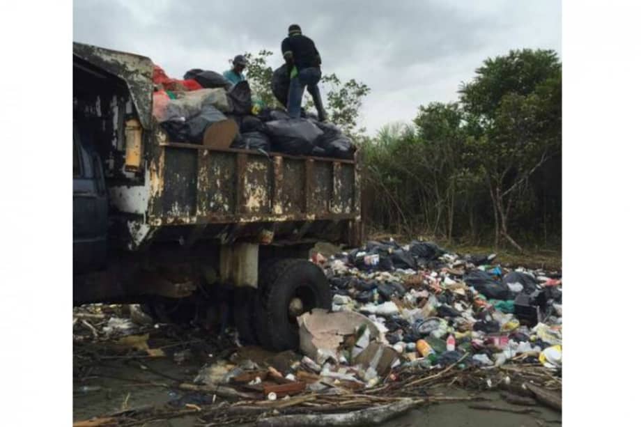 Fotografía divulgada por Caracol Radio.