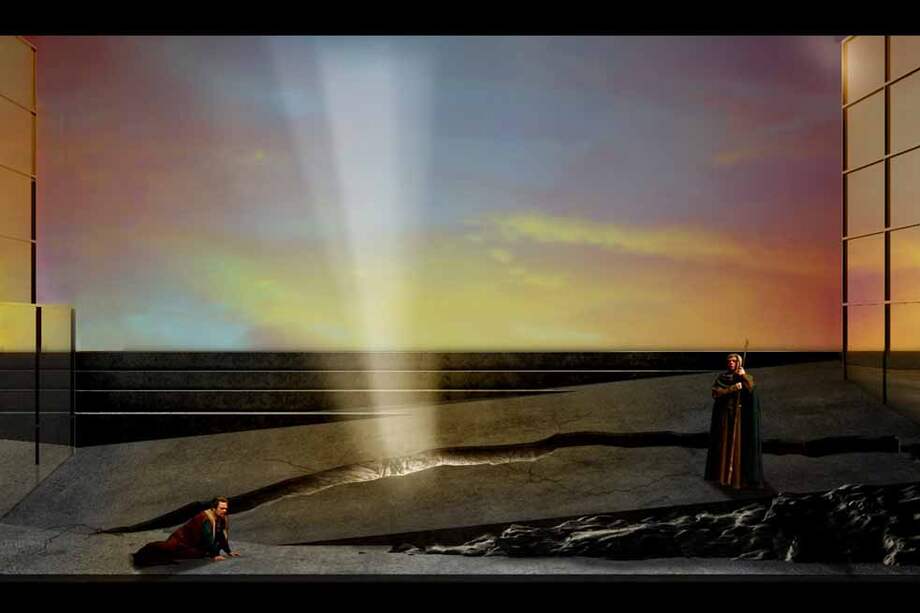 Una aproximación al montaje escenográfico de ‘Tannhäuser’, de Richard Wagner, que se verá en el Teatro Jorge Eliécer Gaitán, en Bogotá. / Nicolás Boni