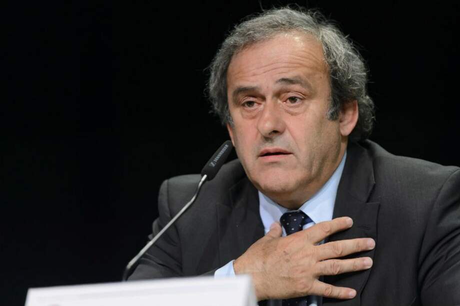 Michel Platini, presidente de la UEFA / AFP