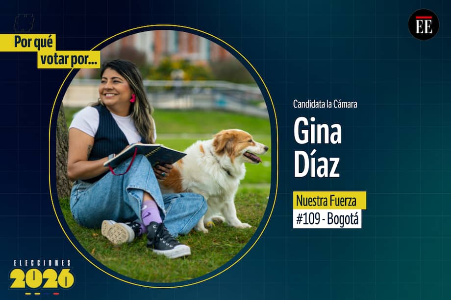 Gina Díaz, candidata a la Cámara.
