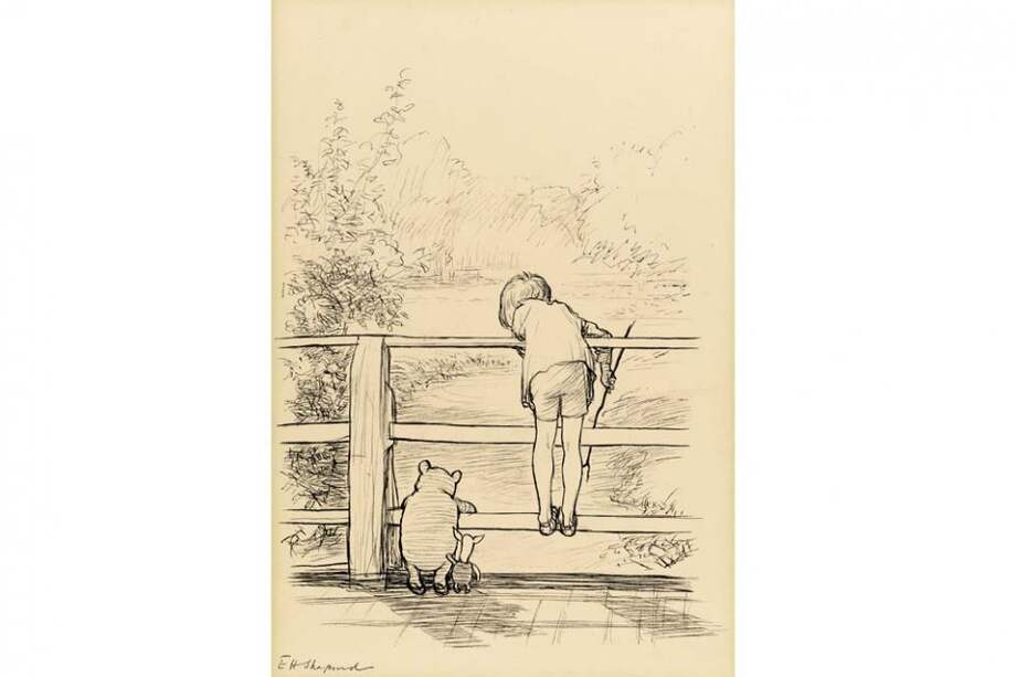 Ilustración de Winnie Pooh bate récord mundial en subasta
