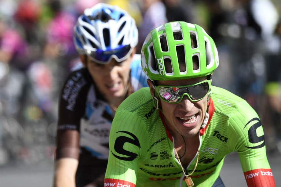 Rigoberto Urán, ciclista del Cannondale Drapac. / AFP
