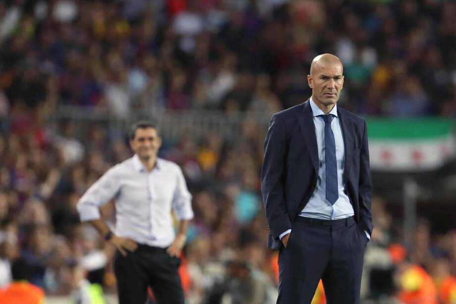 El francés Zinedine Zidane, técnico del Real Madrid. / EFE