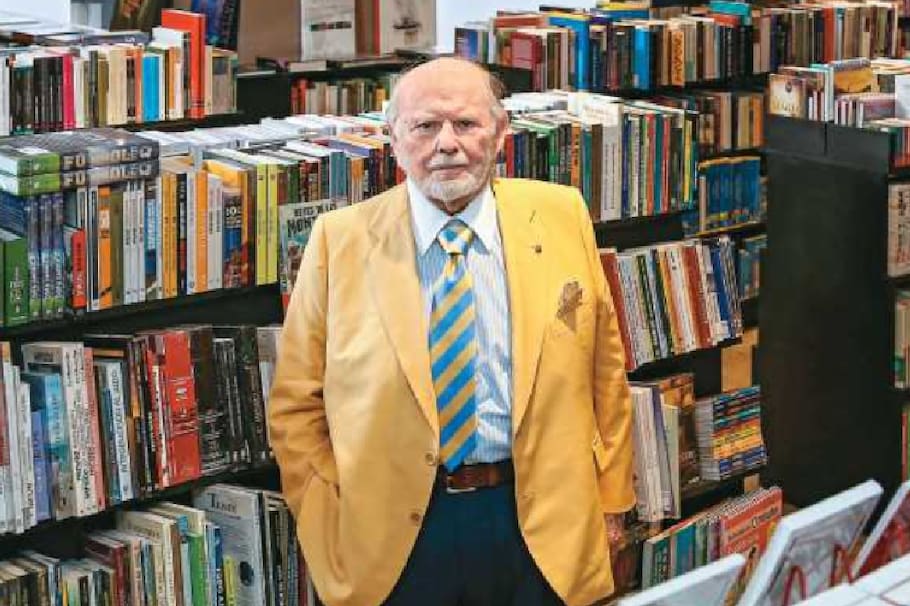 Salomón Lerner, fundador de la famosa librería Lerner.