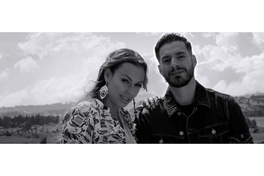 Los músicos Maía y El Guti.