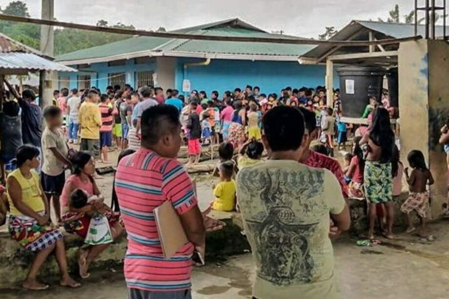 La Defensoría del Pueblo informó que, además de este caso, en 2020, 426 familias han sido desplazadas de manera forzada.