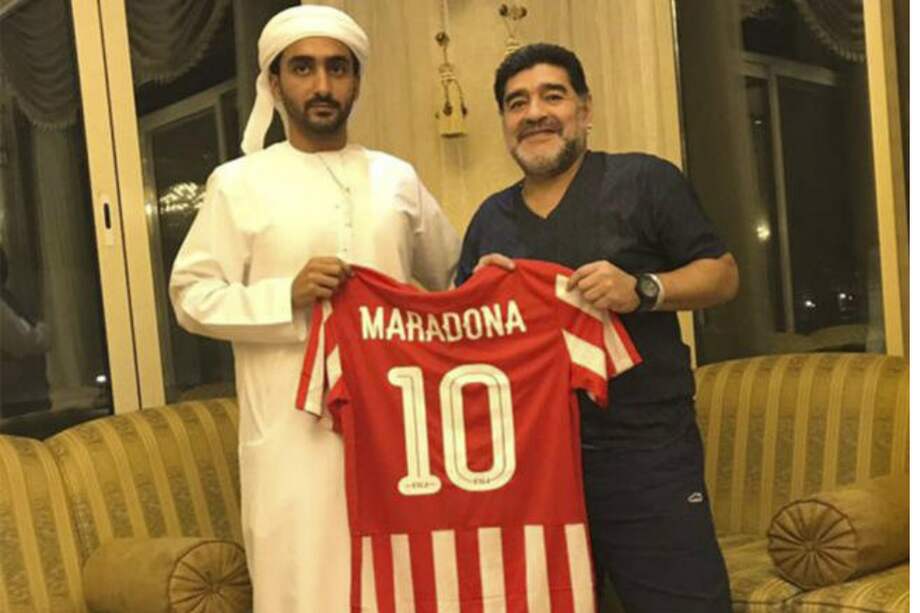 Al Fujairah SC, el equipo de Emiratos Árabes que dirigirá Maradona