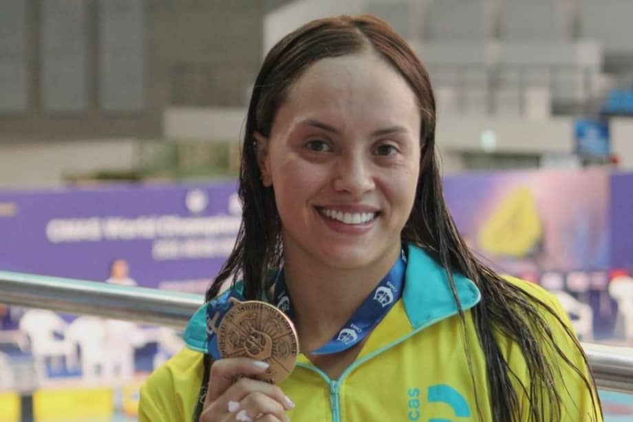 La colombiana Paula Aguirre se coronó campeona mundial con una actuación destacada en apnea