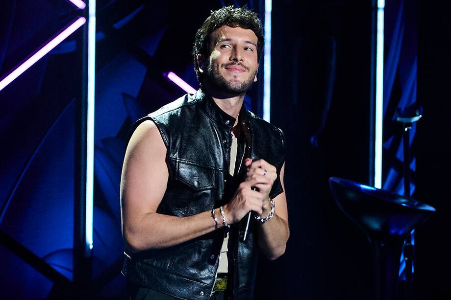 Sebastián Yatra en los Premios Platino 2023.