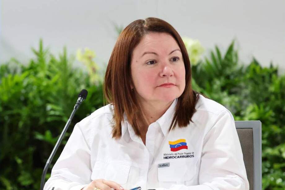 La nueva ministra de Hidrocarburos de Venezuela, Paula Henao, designada por la presidenta encargada, Delcy Rodríguez.