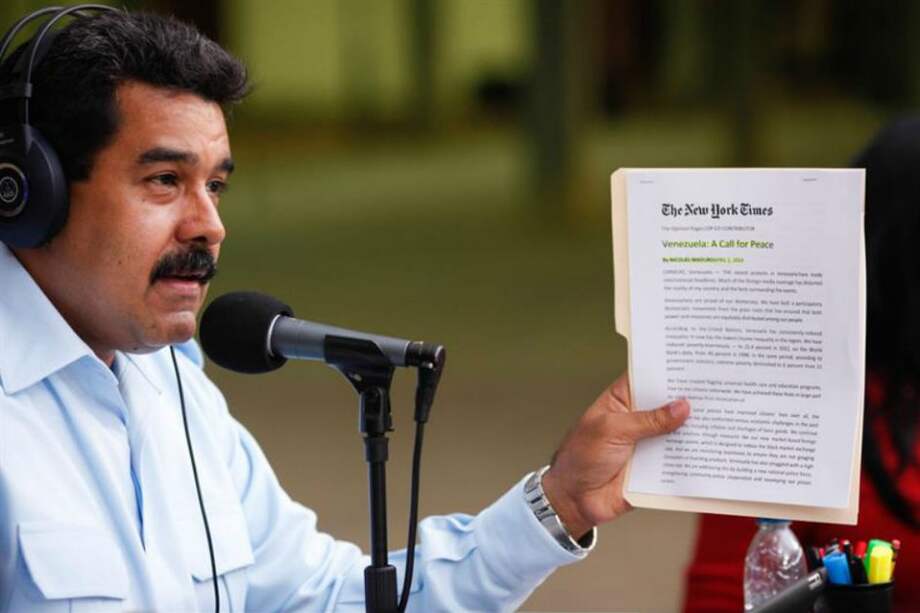Nicolás Maduro pide a EE.UU. no sancionar a Venezuela