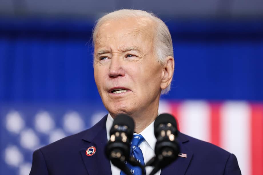 Fotografía de archivo del 16 de diciembre de 2024 del expresidente de Estados Unidos Joe Biden durante un evento en el Departamento de Trabajo en Washington (Estados Unidos).