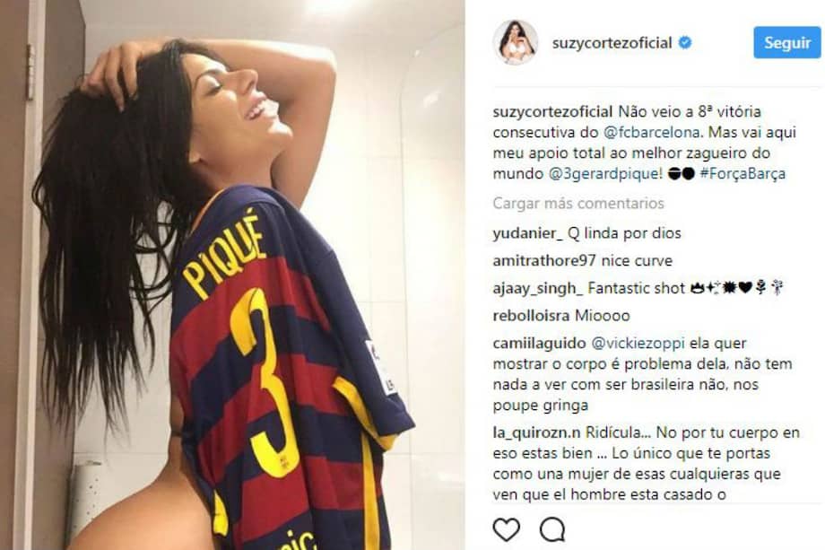 Tomado de la cuenta de Instagram @suzycortezoficial