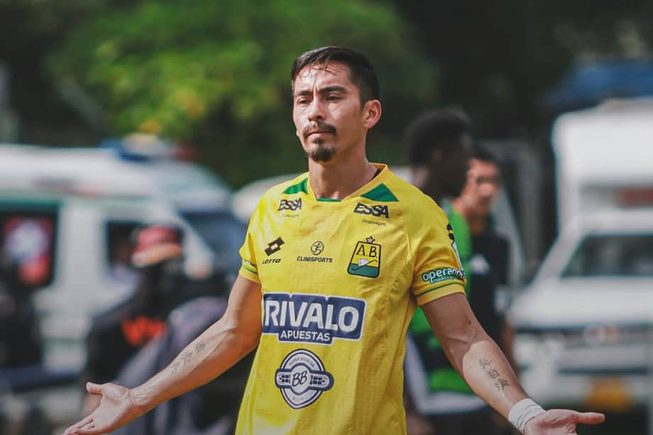 Fabián Sambueza fue el encargado de anotar para Atlético Bucaramanga.
