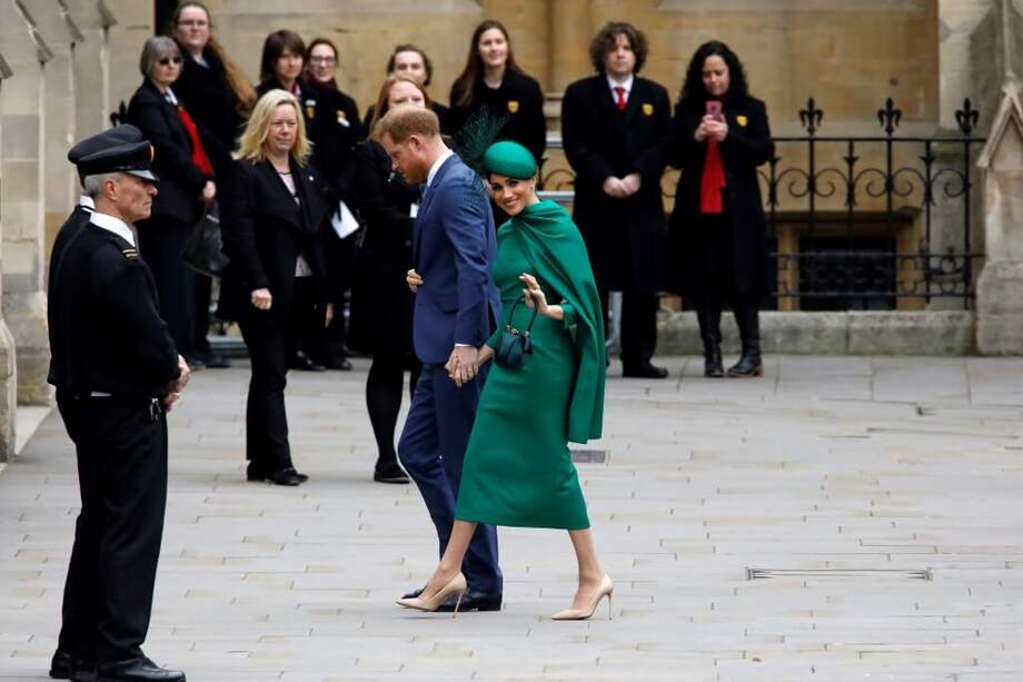 Los duques de Sussex emprenderán oficialmente, al final del mes, una nueva vida financieramente independiente. / AFP