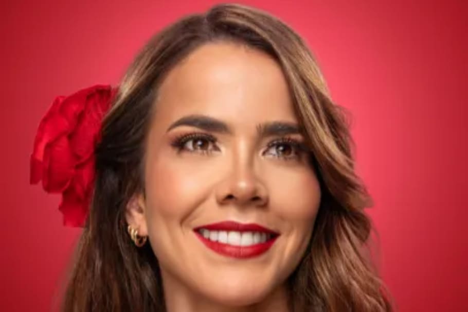Laura de León, actriz colombiana de televisión.