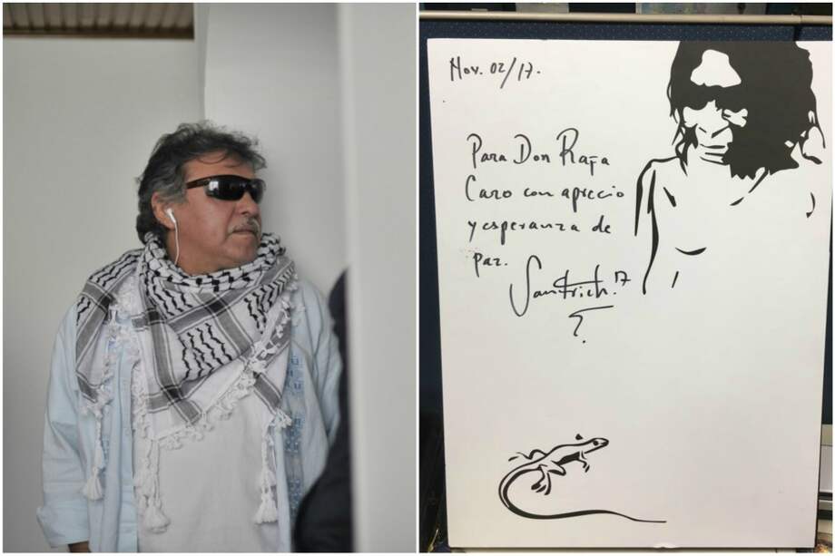 Este es el cuatro que la Fiscalía le incautó a "Jesús Santrich". / Óscar Pérez y Fiscalía.