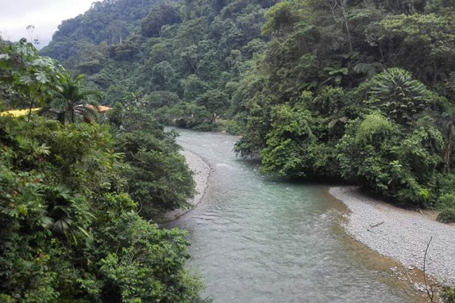 Río Anchicayá, ubicado en el Valle del Cauca.