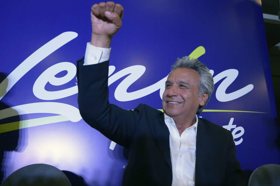 Lenín Moreno, candidato a la presidencia de Ecuador. / AFP