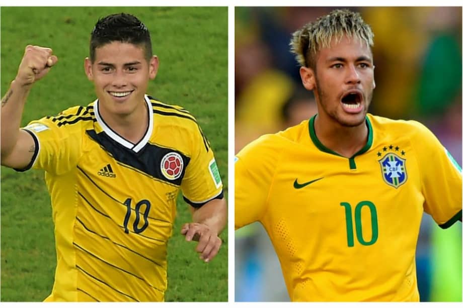 Neymar vs James Rodríguez... ¡Hagan sus apuestas!
