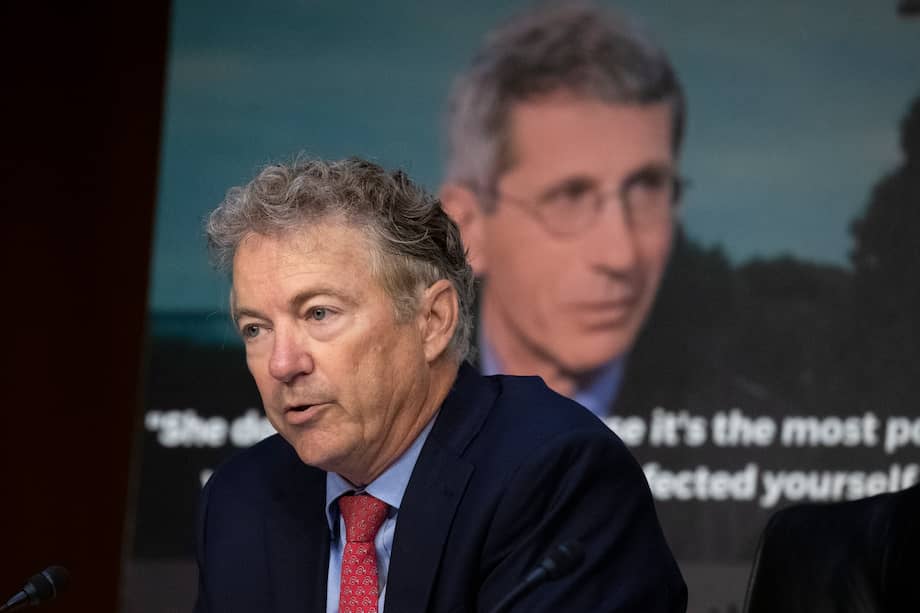 El senador republicano por Kentucky, Rand Paul, en una conferencia.