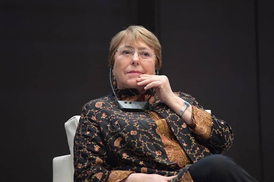 Michelle Bachelet, Alta Comisionada de la ONU para los Derechos Humanos. / AFP