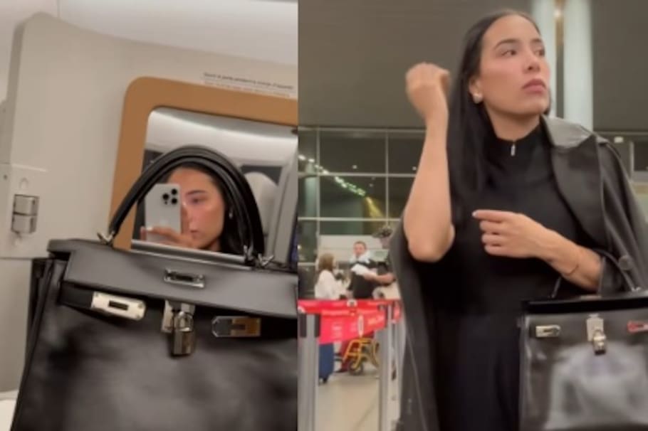 Luisa Fernanda W mostró, durante su viaje a Dubái, el costoso accesorio. Aunque es de segunda mano, sigue valiendo varios millones de pesos.