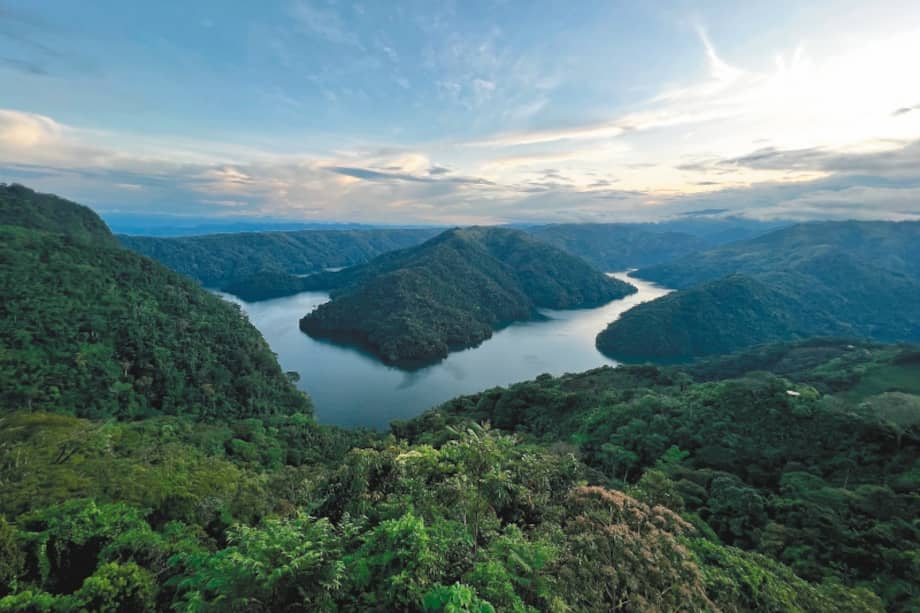 Mirador del embalse Amaní.