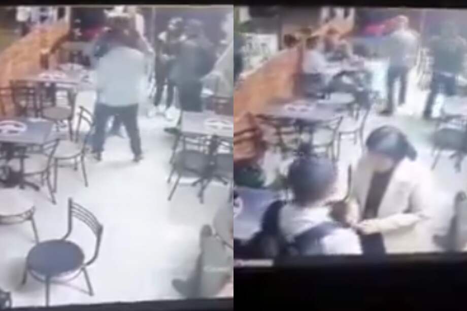 La pareja perdió un millón de pesos que se encontraban en la maleta.