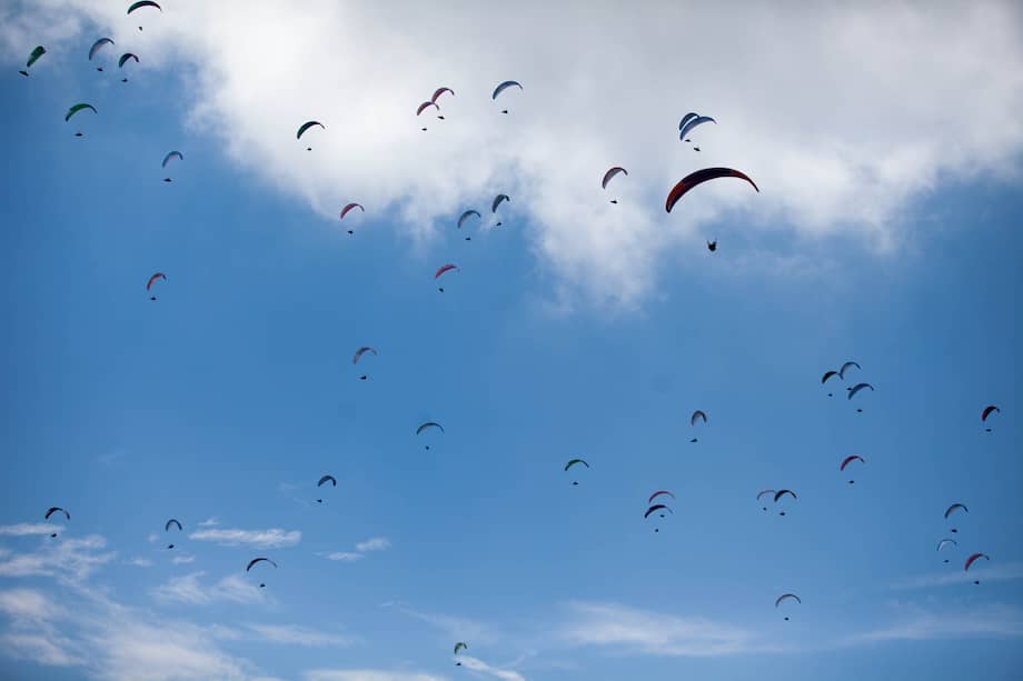Por terrible accidente de parapente en Antioquia murió Rubén Darío Gómez Montoya. Foto: Federico Rios