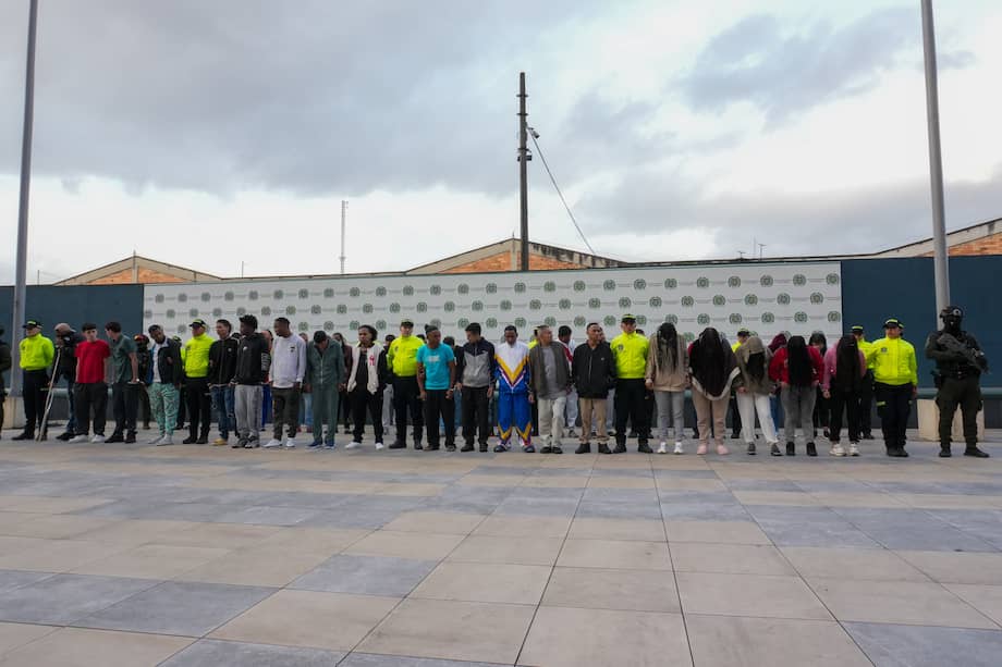 30 hombres y 10 mujeres, que integraban las bandas “Camerusa” y “Los Yeyos”, fueron capturados. Sus tentáculos llegaban hasta municipios de Cundinamarca y Tolima.