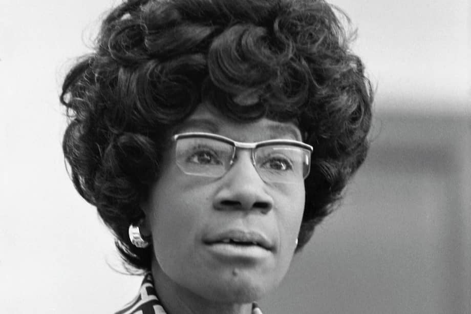 Shirley Chisholm fue la primera congresista negra de Estados Unidos.